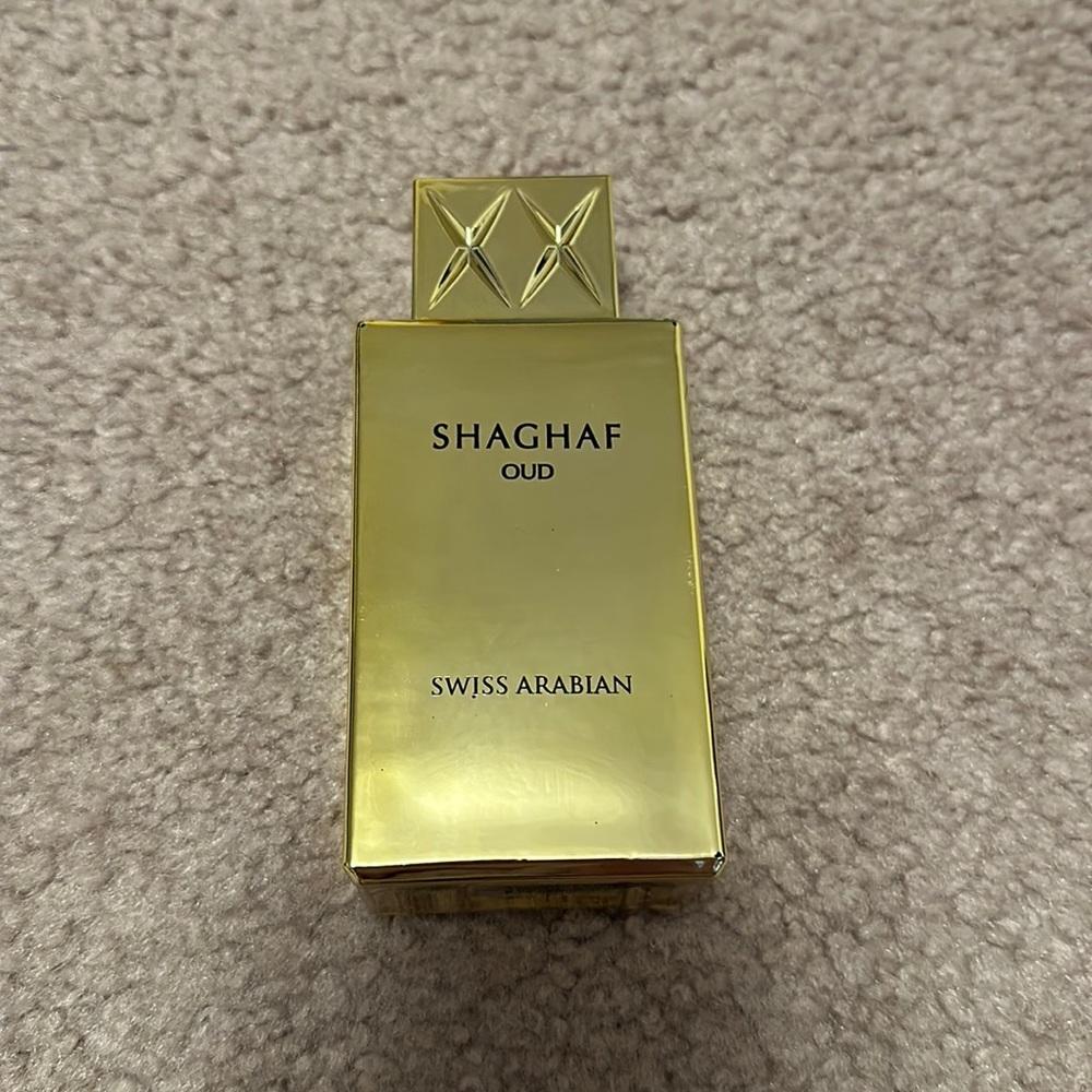 Shaghaf Oud by Swiss Arabian. Used twice but new.